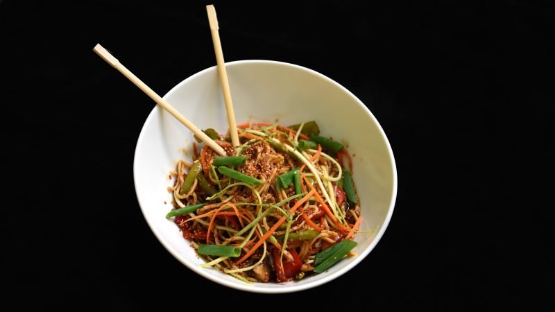 Sebzeli Noodle